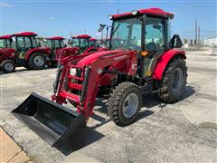 2023 Mahindra 2670 PST CAB Compact Utility Tractor W/Loader 