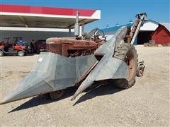 1941 McCormick Farmall M 2WD Tractor W/New Idea 301 2R40" Corn Picker 