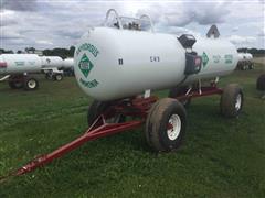 Heartland 1000-Gallon NH3 Tank W/Running Gear 