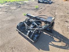 2023 Agrotk SSPOC Pole Clamp Skid Steer Attachment 