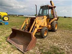 Case 580 Super E 2WD Loader Backhoe 