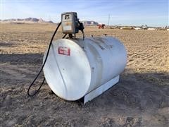 500 Gallon Red Dye Diesel Tank 