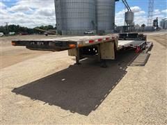 2001 Transcraft 8x48 T/A Aluminum Drop Deck Trailer 