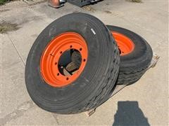 Michelin & Firestone 315/80R22.5 Tires On Rims 