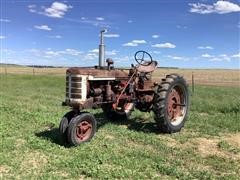 1953 Farmall Super C 2WD Tractor W/Tricycle Front 
