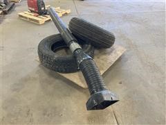 Goodyear & Cooper Tires, Rim, & Auger Ext Tube 