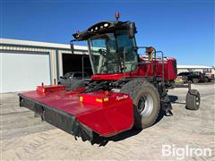 2020 Massey Ferguson Hesston WR9980 Self-Propelled Windrower w/ Triple Attachment 