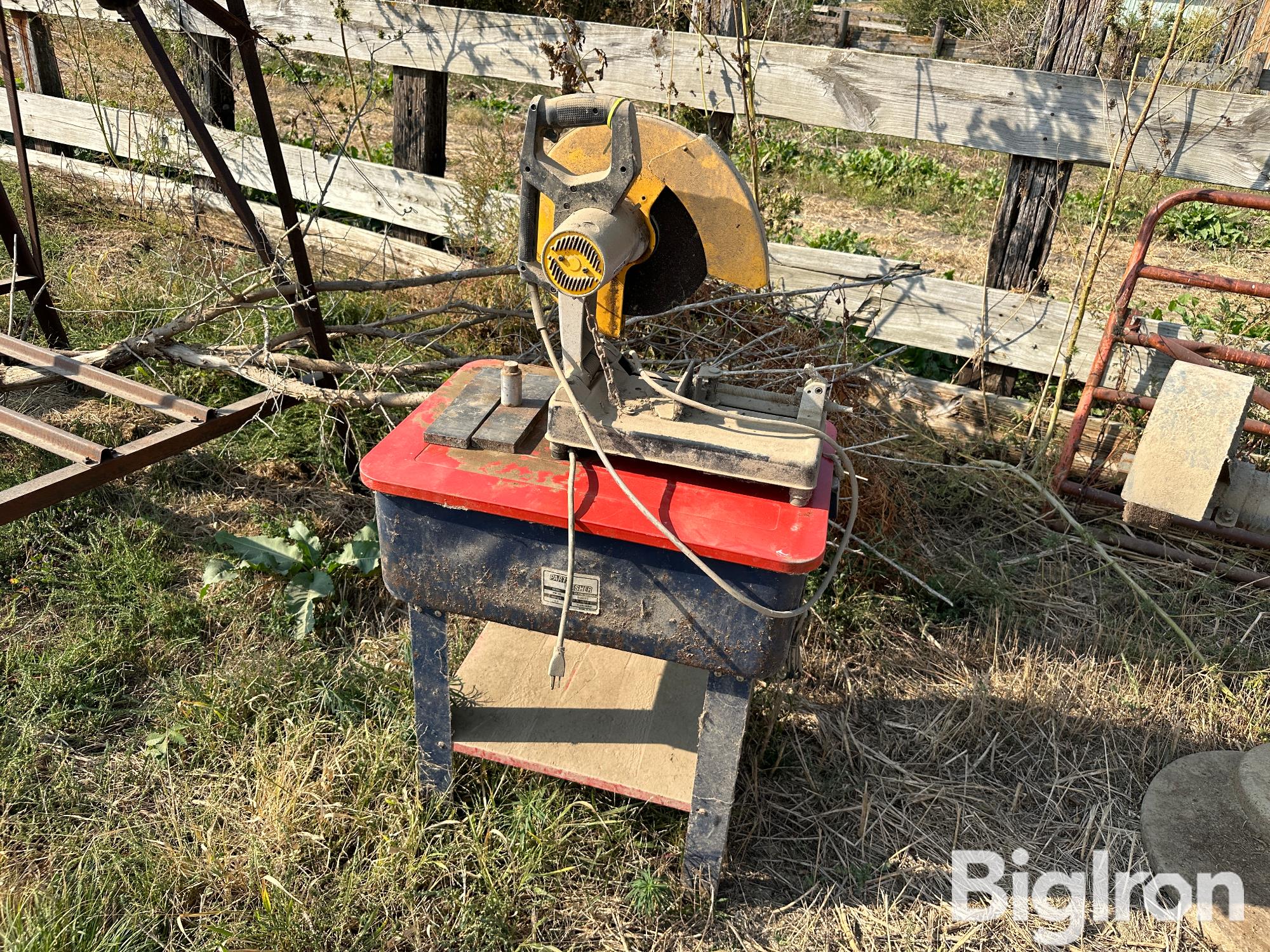 DEWALT Table Chop Saw & Parts Washer 