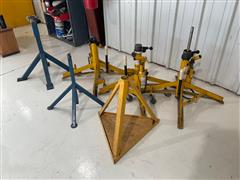 3 Ton Jacks w/ Extenders And Jack Stands 