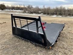 Pickup Flatbed W/Gooseneck Hitch 