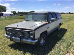 1984 GMC Sierra Classic 1500 Suburban 2WD SUV 