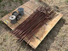 Pallet Of Fencing Supplies 