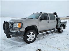 2012 GMC 2500 SLT Crew Cab 4X4 Diesel Pickup 