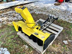 John Deere Lawn Tractor Snow Blower 