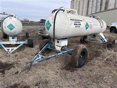 1000-Gallon Anhydrous Ammonia Tank 