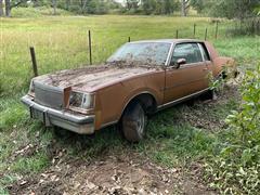 1979 Buick Regal 2-Door Coupe Body & Chassis 