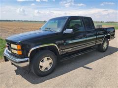 1996 GMC Sierra 1500 4x4 Extended Cab Pickup 