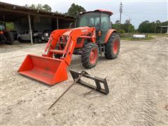 2015 Kubota M5-111D MFWD Tractor W/Loader 