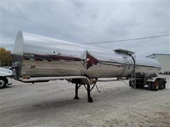 1994 Polar T/A Insulated Stainless Steel Tanker Trailer 