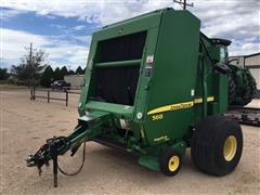 2010 John Deere 568 Round Baler 