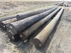 Wooden Utility Poles 