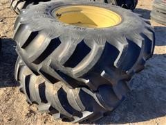 Armstrong 16.9-24 Pivot Tires & Rims 