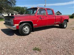 1986 Chevrolet Scottsdale C30 2WD Crew Cab Pickup 