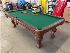 Sportcraft Pool Table W/Balls & Cues 