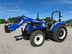 2022 New Holland WorkMaster 75 MFWD Tractor 