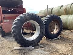 Goodyear 20.8-38 Tractor Tires & Rims 