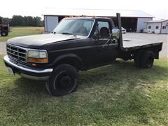 1994 Ford F350 Super Duty 2WD Flatbed Pickup 