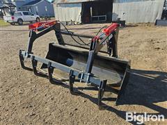 2023 Industrias America 741BG 8' Grapple Bucket Loader Attachment 