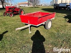 Shop Built 7’ S/A Utility Trailer 