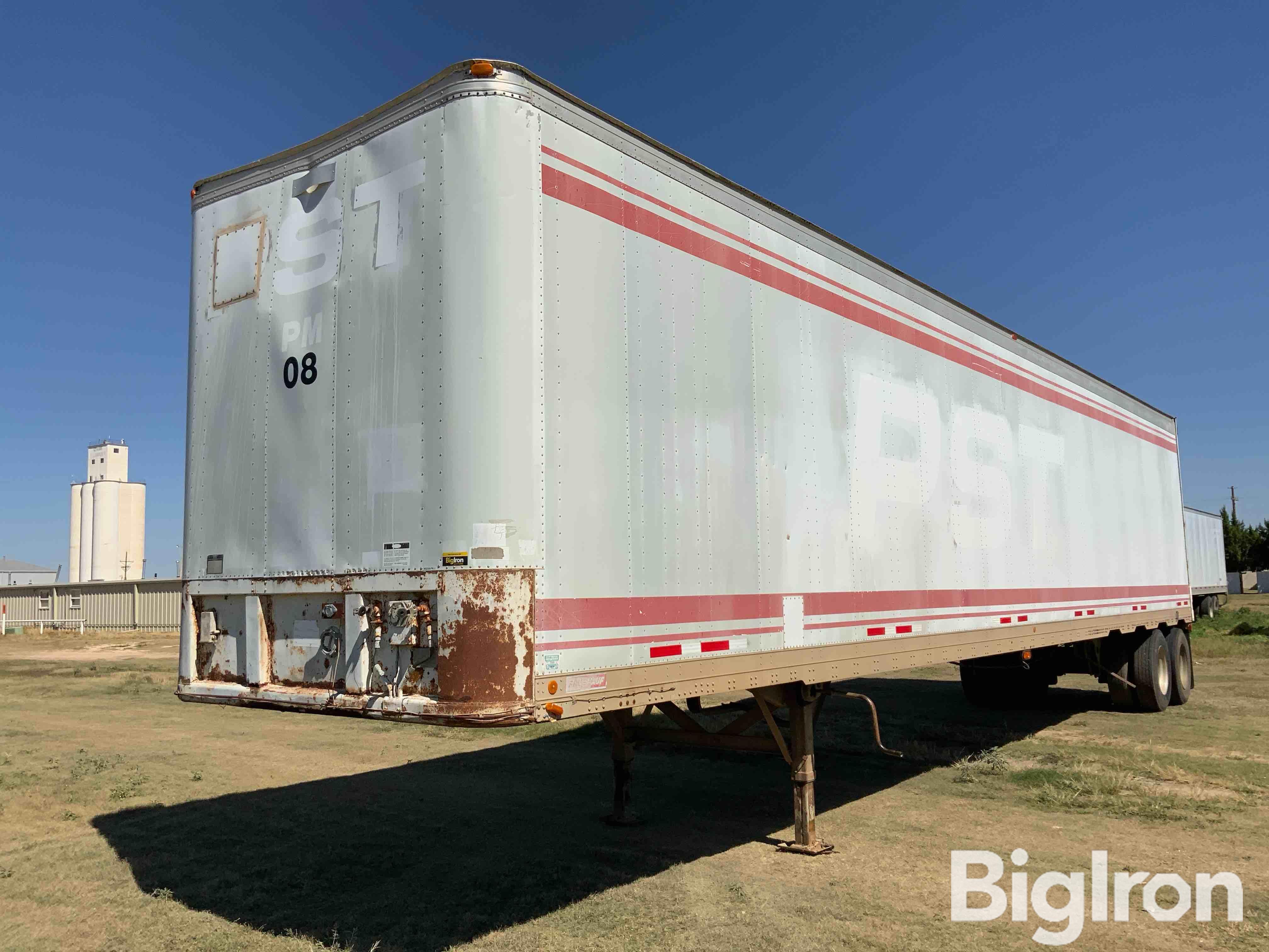 1985 Fruehauf 48’ T/A Enclosed Dry Van Trailer 