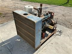 Ford 300 Turbocharged Power Unit On Stand 