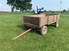 Wooden Barge Box Wagon 