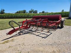International 5100 21R7.5" Grain Drill w/ Unverferth Culti Planter 