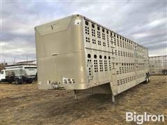 2007 Wilson PSDCL-402 T/A Livestock Trailer 