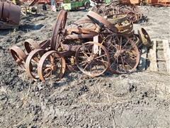 Large Assortment Of Steel Wheels 