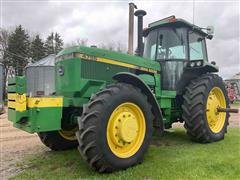 1991 John Deere 4755 MFWD Tractor 