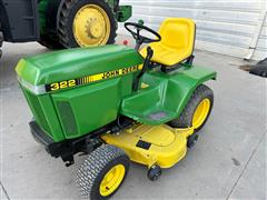 1991 John Deere 322 Garden Tractor/mower 