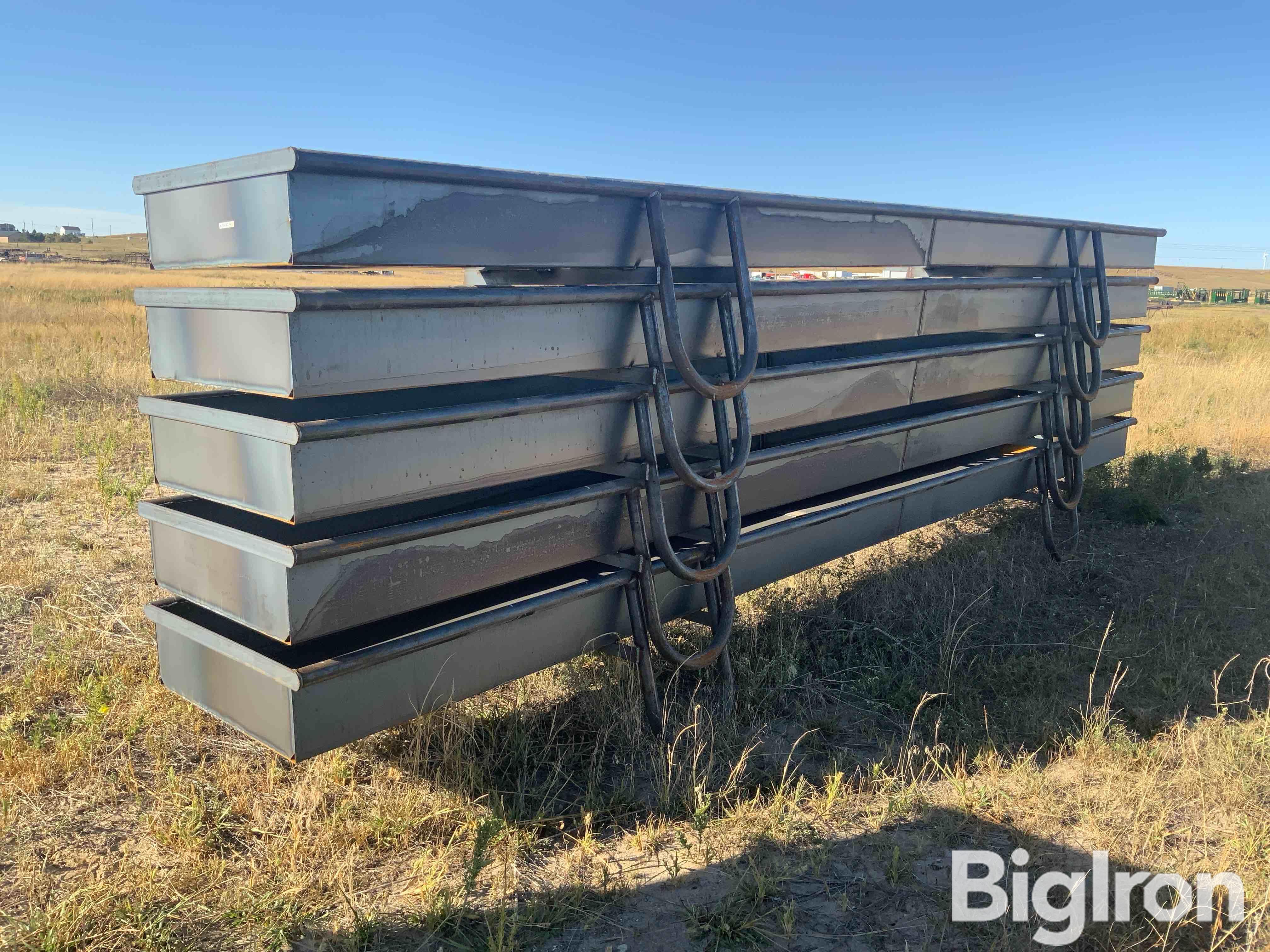 2024 Plus One 20’ Steel Feed Bunks 