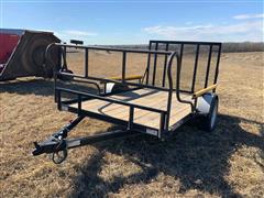 2012 Finish Line 14 S/A Utility Trailer 