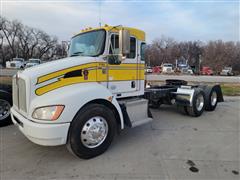 2009 Kenworth T370 T/A Day Cab Truck Tractor 
