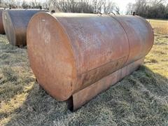 1000 Gallon Fuel Barrel W/Skids 