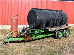 Shop Built 1,000-gallon Tender Trailer 