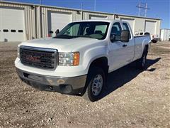 2012 GMC Sierra 2500 HD 4x4 Extended Cab Pickup 