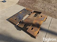 Universal Skid Steer Mounting Plates 