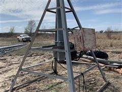 T-L Single Span Irrigation Pipe, Center Pivot & Bracing 