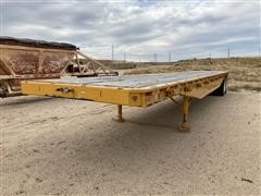 1980 Utility 43’ T/A Flatbed Trailer 